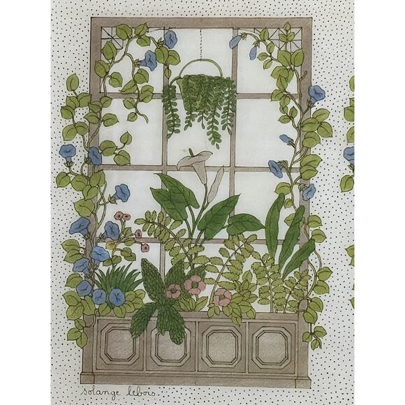 Vintage Alpac Tray Garden Trellis-Camaieu by Solange Lebois Fiberglass France‎ - Picture 3 of 9